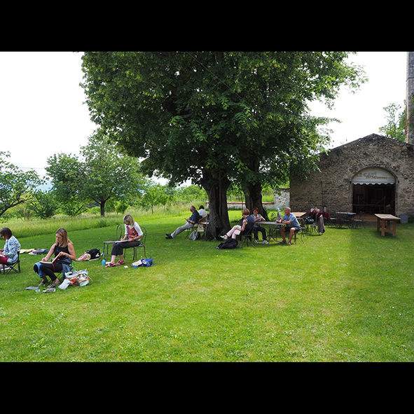 Dans le parc